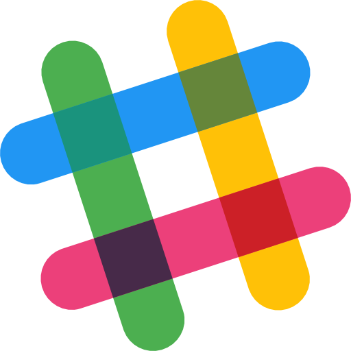 Slack logo: run Voxly Vision ad compliance checks in Slack